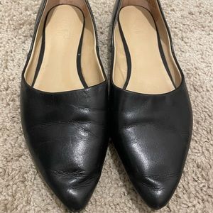 Franco Sarto black flats